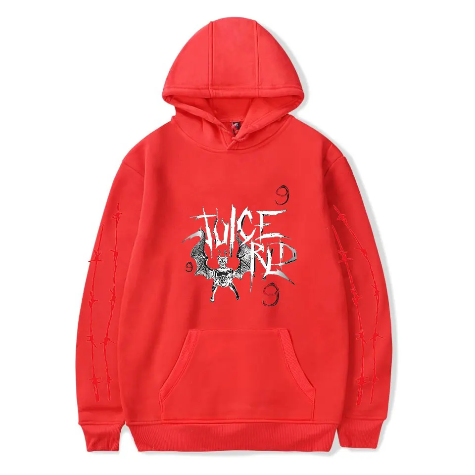 

New Juice Wrld Hoodies Hip Hop Fashion Men Sweatshirt Harajuku Popular Vintage Trend Hoodie Autumn Winter Casual Hooded Pullover