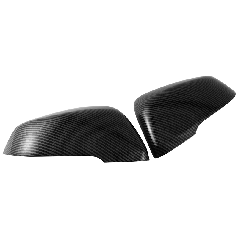 

Carbon Fiber Style Rearview Mirror Frame Trim Cover for BMW X1 X2 16-19 2016-2019