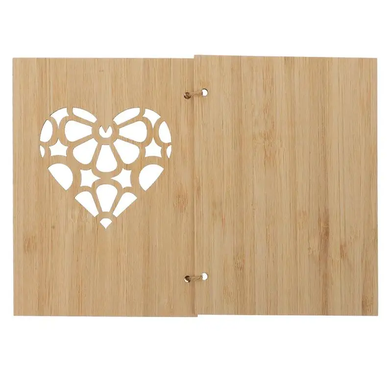

1pc Creative Greeting Card Birthday Card Message Card Thank You Card (Wood Color)