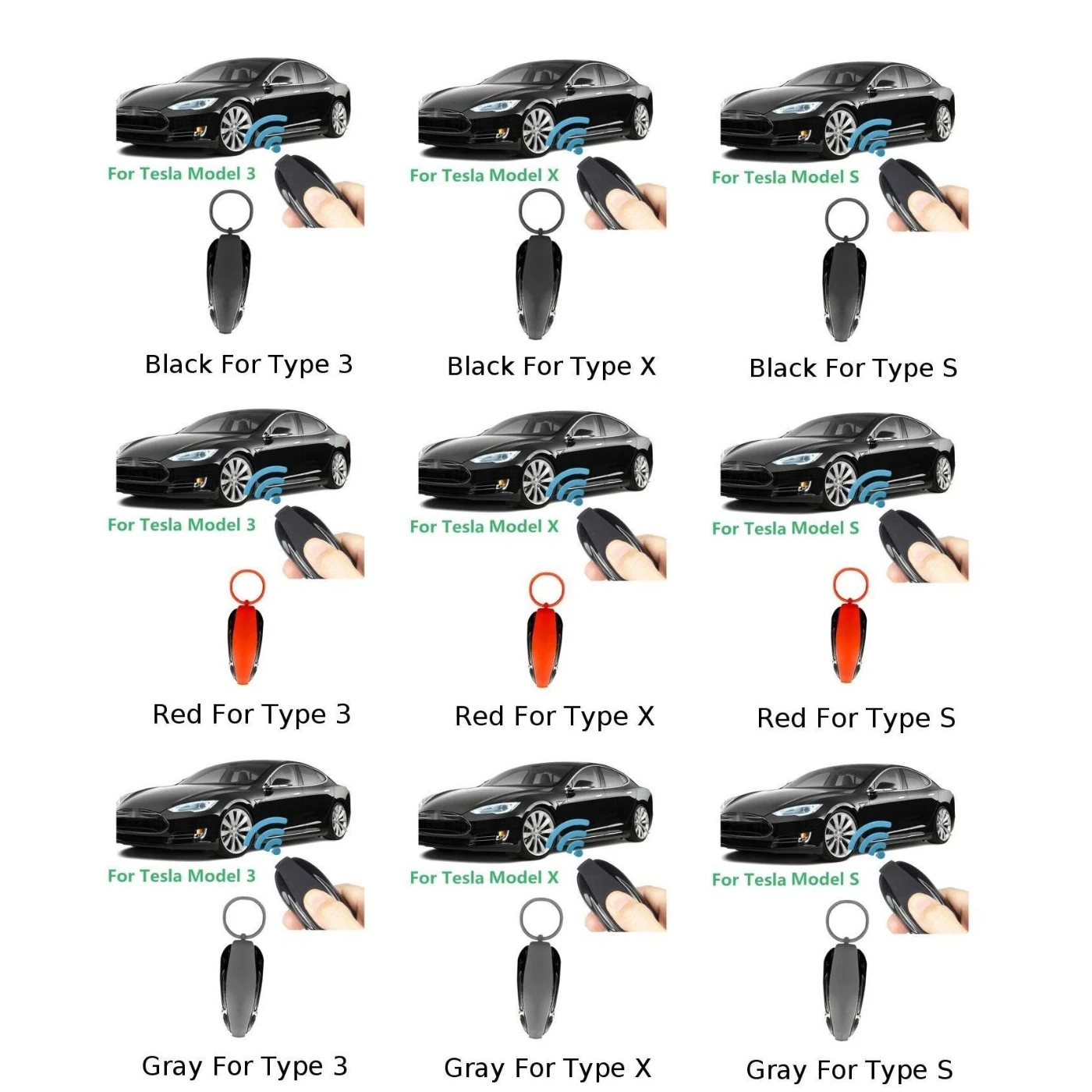 Брелок автомобильный чехол для Tesla модель 3 S X брелок новый|Футляр автомобильного
