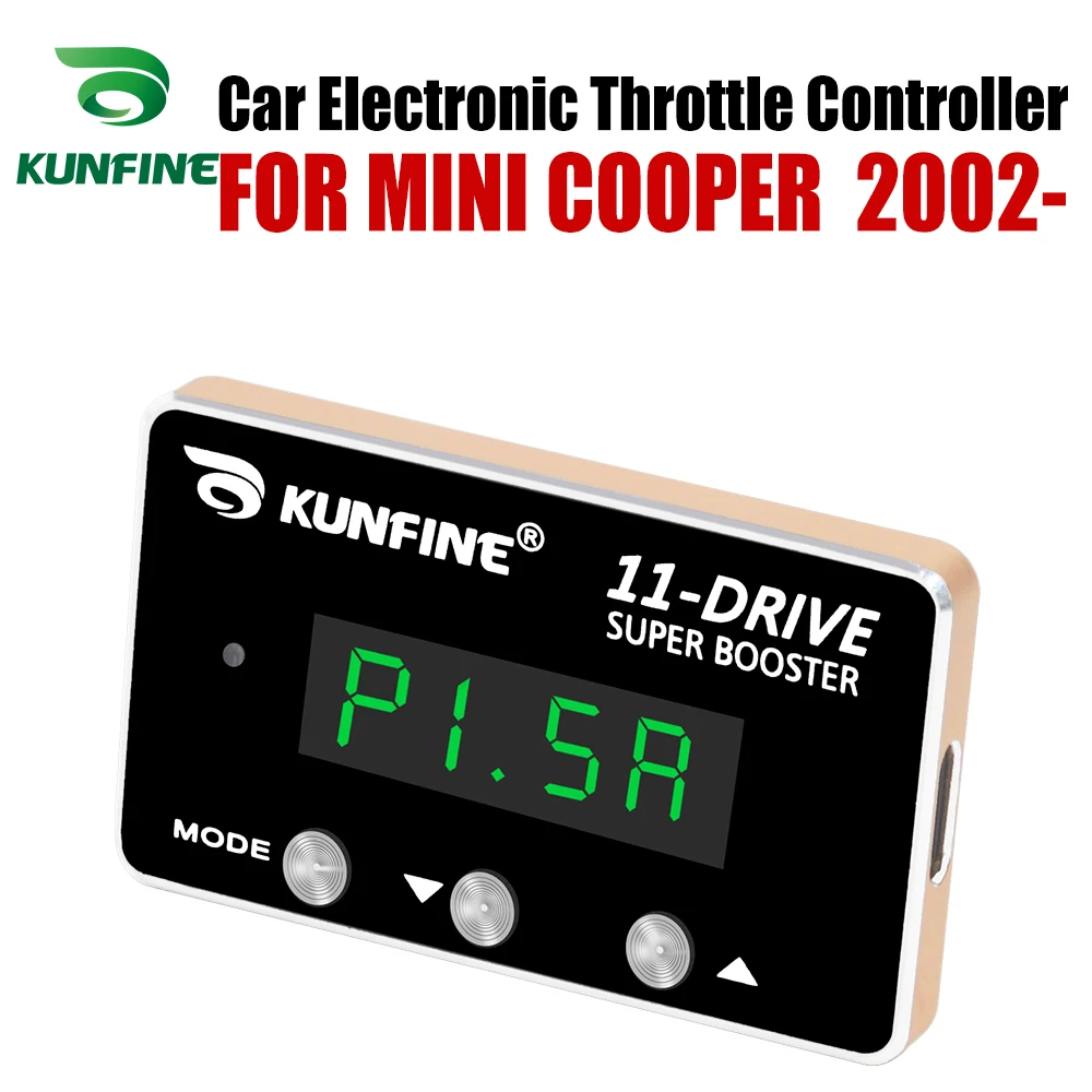 

KUNFINE Car Electronic Throttle Controller Racing Accelerator Potent Booster For MINI COOPER 2002-After Tuning Parts