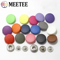 50sets 1215182023mm plastic round invisible stud fastener snap buttons jacket decor clasps diy garment sewing accessories