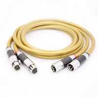 hi end 5c copper hifi xlr cable pure occ hifi dual xlr male to female interconnect cable
