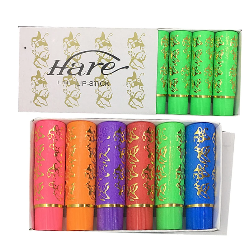 6 шт./кор. темно-зеленая Волшебная Зрительная помада-блеск для губ Стойкая