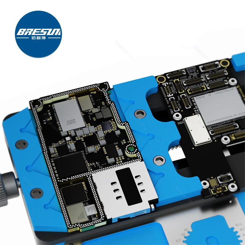 mijing k23 pro multi function repair fixture dual shaft three position mobile phone ic bga chip mainboard jig soldering holder free global shipping