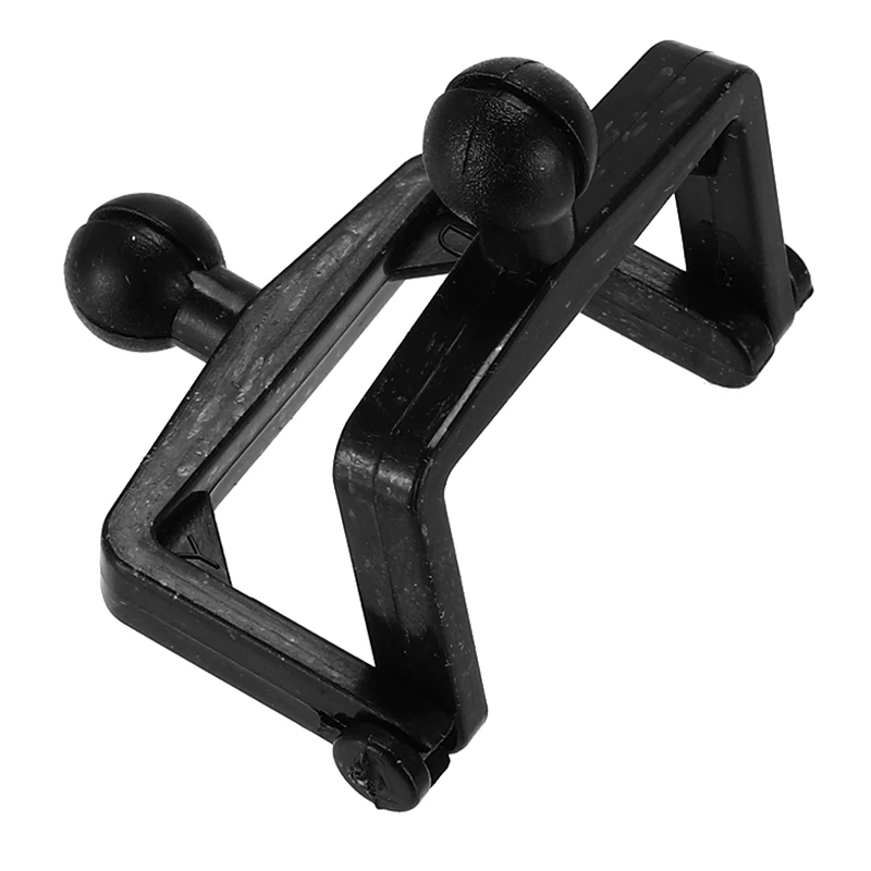 

100pcs Plastic Disposable Dental Articulator Holder Mouth Bite Holder Dental Articulator Black Study Lab Tool