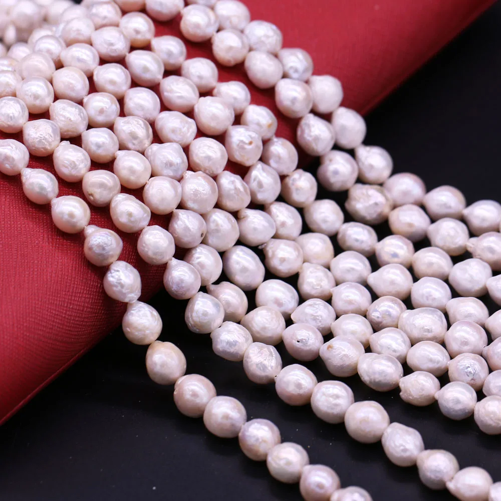 

High Quality 9-10mm Natural Freshwater Pearl Beads Baroque Pearl Loose Beads For DIY Necklace Bracelat Jewelry Making