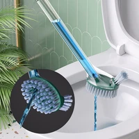 wall hanging tpr toilet toilet brushes refill liquid double sided head brush cleaning brushs for bathroom accessory