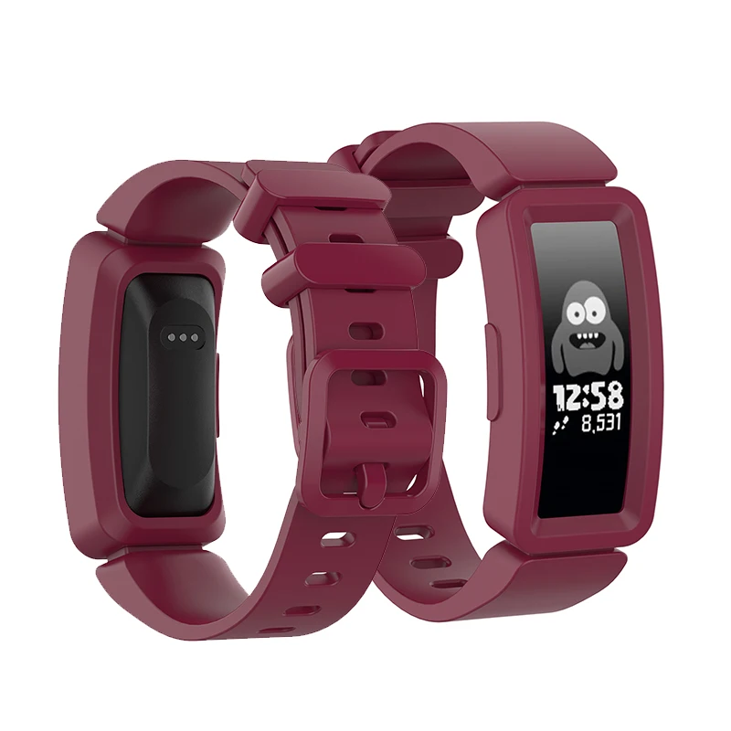 Браслет для fitbit ace2 смарт-трекер аксессуары сменные полосы ремень силиконовый