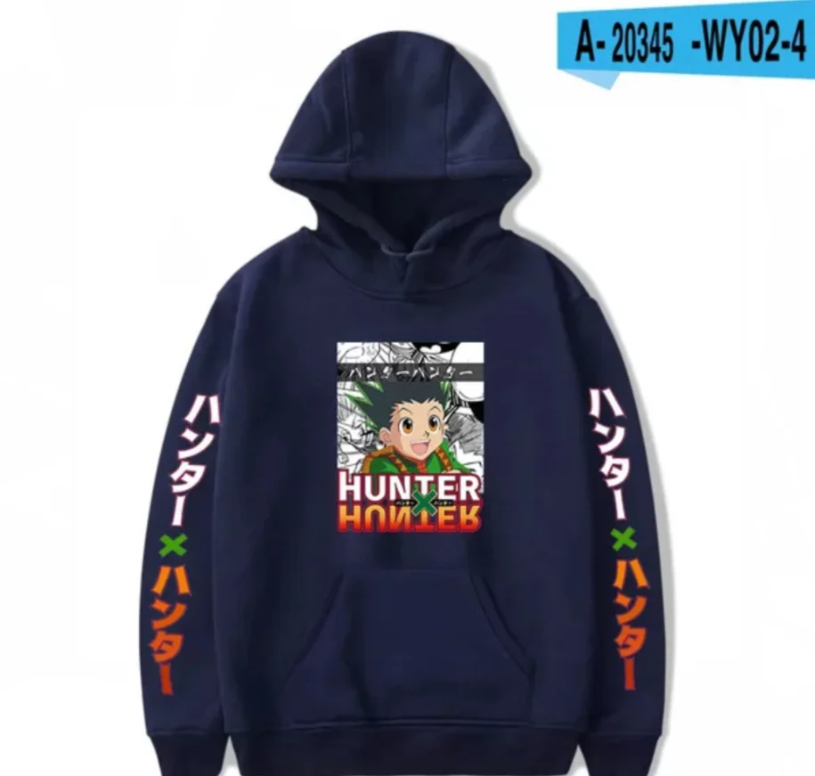 Аниме Толстовка Охотник х толстовки для мужчин/женщин Харадзюку Hisoka