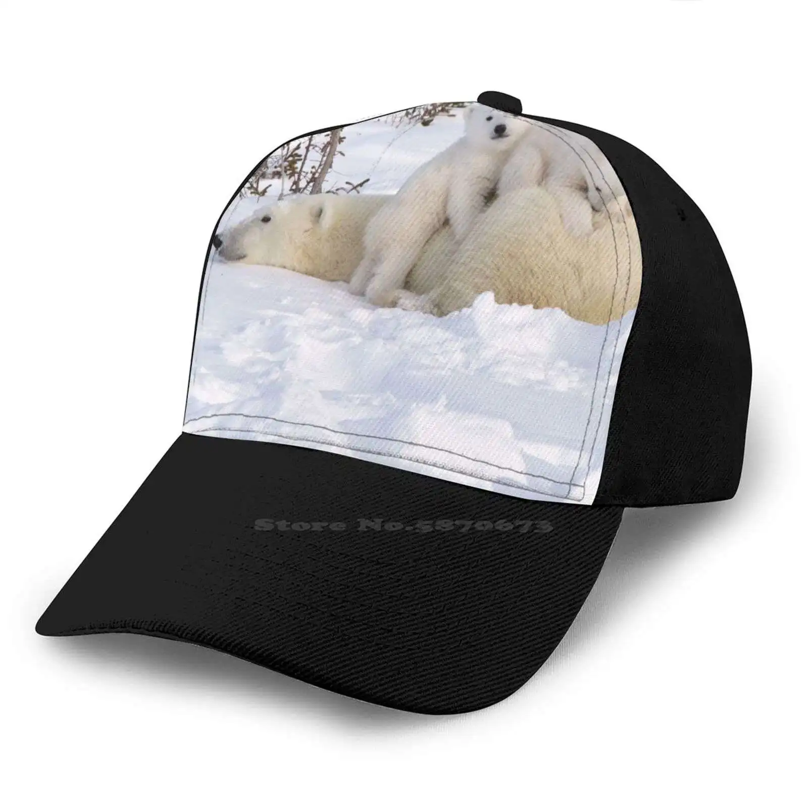 Белые медвежонки игрушечные плоская шапка зеркальная сетчатая застежка белые