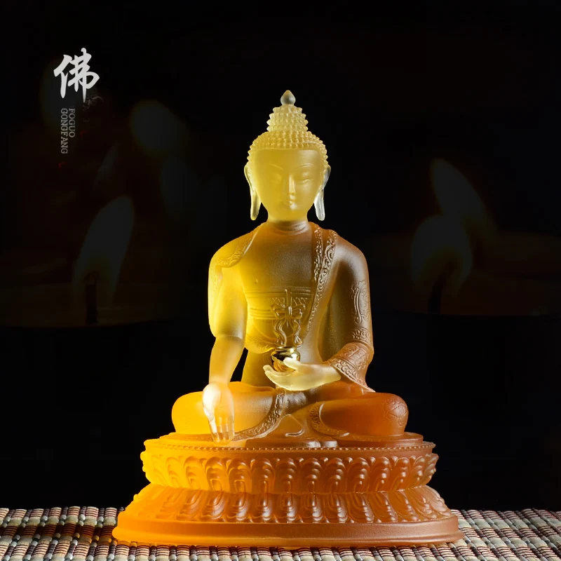 Оптовая продажа фигурка Будды домашний эффективный талисман защита 5P ретро