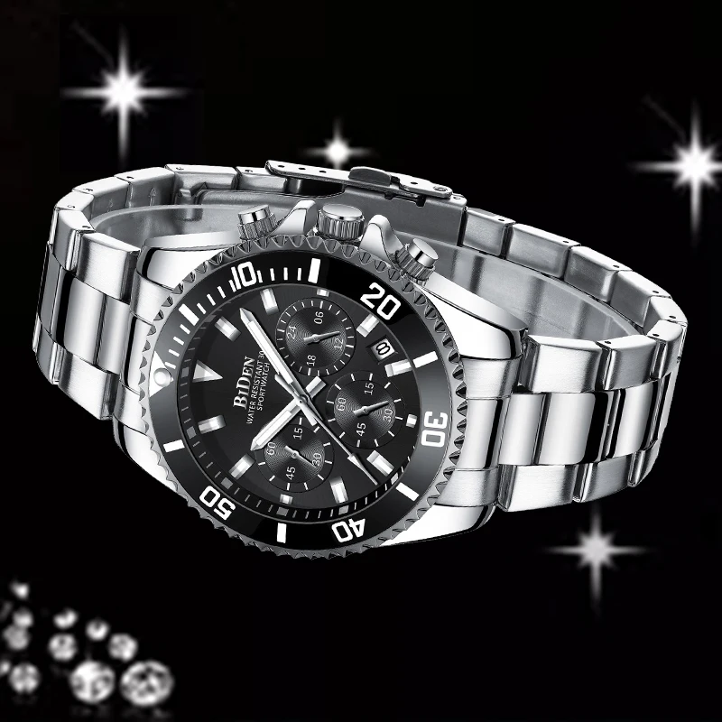 Новинка, Rolexable часы, мужские спортивные кварцевые часы, мужские s часы, Топ бренд, Роскошные, бизнес, водонепроницаемые часы с хронографом, Relogio Masculino