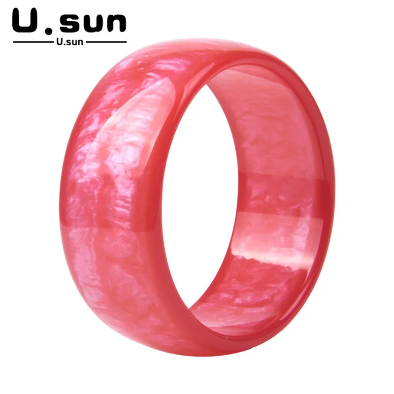 Красочный ручной браслет с подвесками элегантный большой круг широкие браслеты