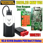 2020,23 DS150e новый VCI Multidiag Pro TCS PRO 2017 R3 генератор ключей для грузовика реальный V3.0 9241A двойная печатная плата 21 NEC Реле Bluetooth 4,2