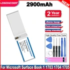 Аккумулятор G3HTA020H, G3HTA044H, G3HTA045H DAK82470K для Microsoft Surface BOOK 1, 1703, 1704, фотоаккумулятор CR7-1705