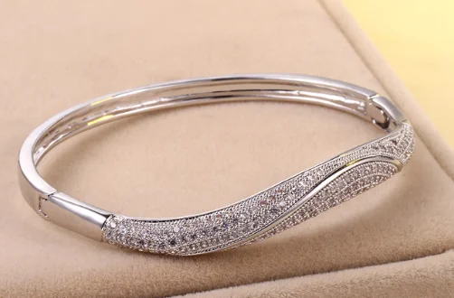 

Свадебное ожерелье с жемчугом и цирконом YVV65 из стерлингового серебра 925 пробы, серьги, браслет для влюбленных с кристаллами