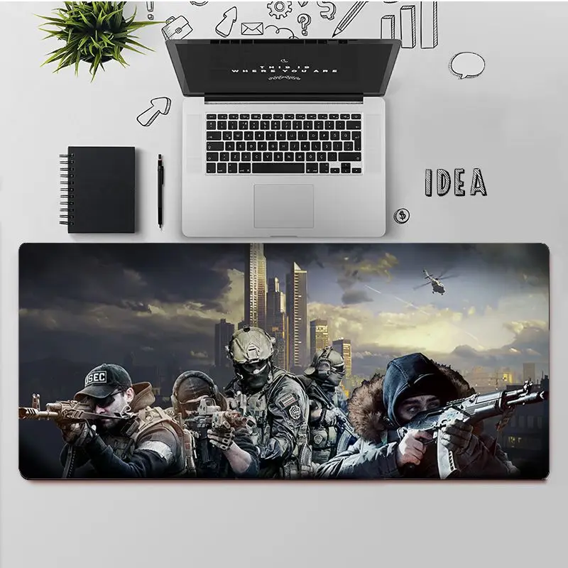 

FHNBLJ Top Quality Escape from Tarkov Office Mice Gamer Soft Mouse Pad Free Shipping Large Mouse Pad Keyboards Mat