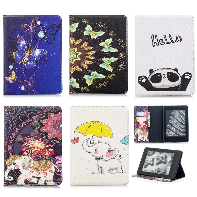 

Чехол для планшета Amazon New kindle paperwhite 2018 6,0, чехол для Amazon Kindle New paperwhite 4 2018 6 дюймов, складной чехол-кошелек для планшетов
