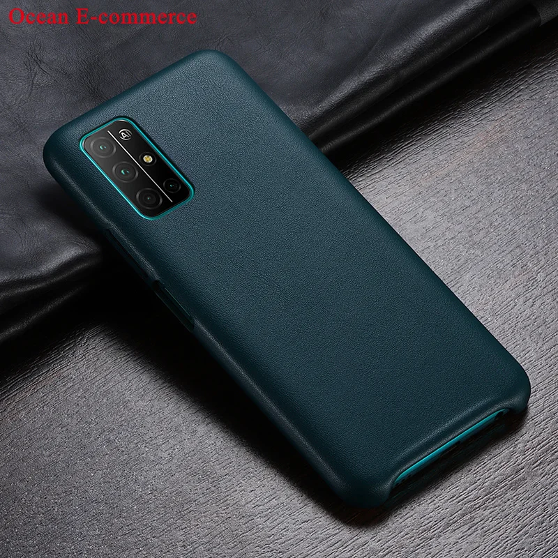 Простой Модный тонкий кожаный чехол для Huawei Honor 30 V30 Pro View30 30s роскошный мягкий