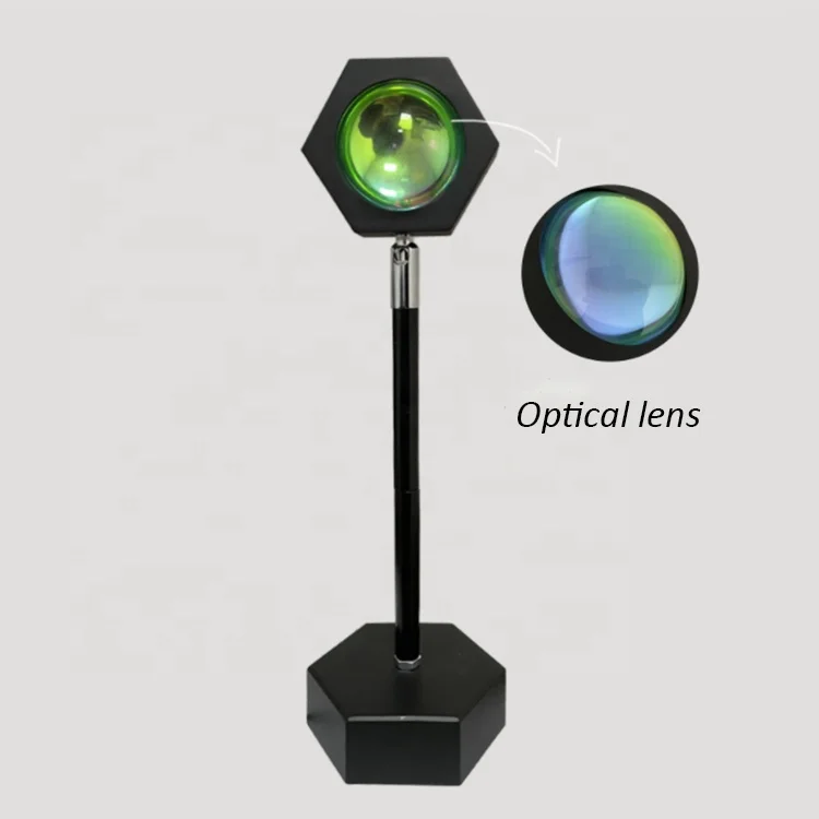

Romantic Atmosphere Sun Rainbow Projector The Projection Night Lamp LED Sunset Light