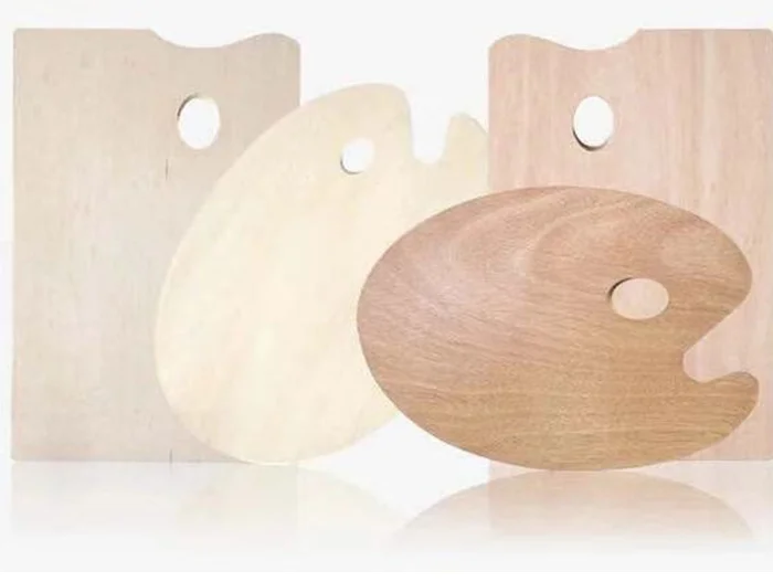 Акварельная палитра масляная Акриловая картина для рисования пластик дерево