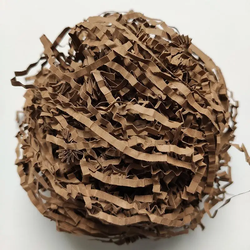 Плиссированная трава для наполнитель подарочной коробки украшение свадьбы дня