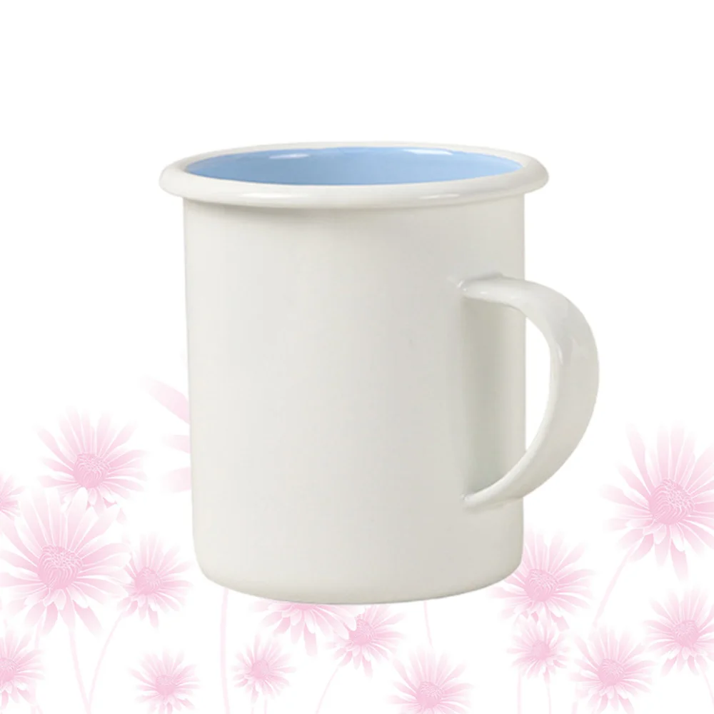 1 шт. эмалированная Новинка кружка чашка простая кофейная для воды контейнер