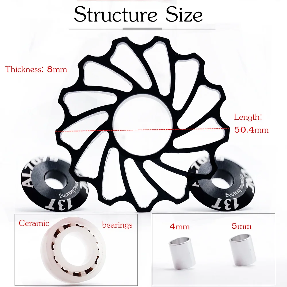Керамический шкив VXM для горного и шоссейного велосипеда 7005 задний переключатель