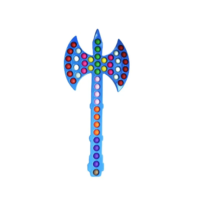 Игрушка-антистресс для детей и взрослых топор с пузырьками снятия стресса 55X7 |