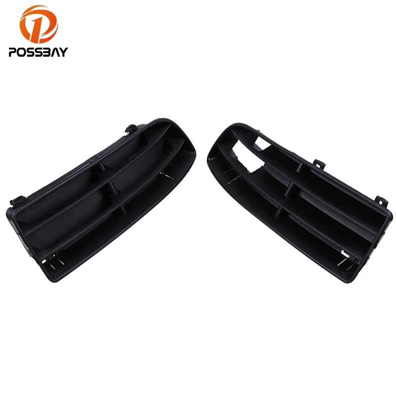 Posbay Автомобильная Передняя Нижняя решетка Черная Стайлинг для 1999 2007 VW Bora Jetta MK4