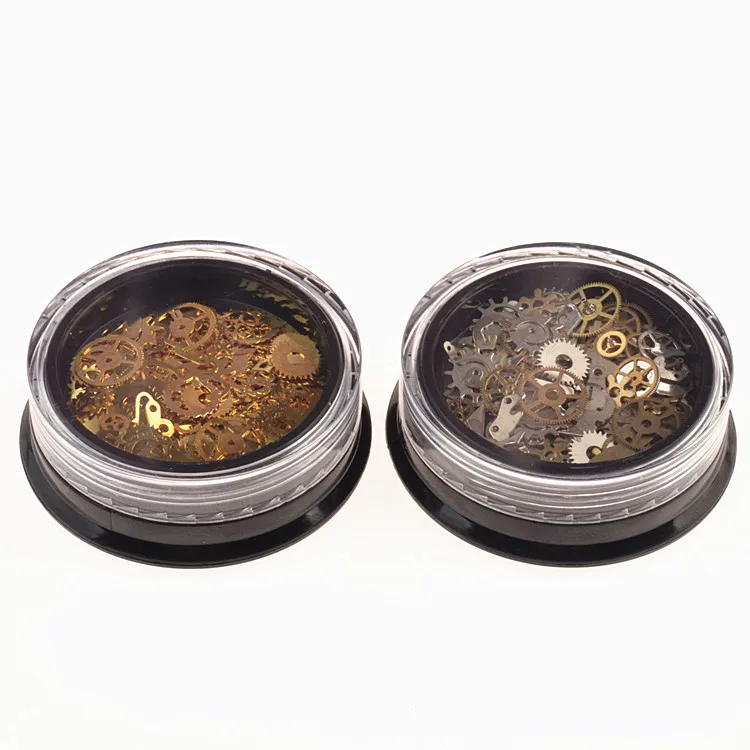 1 шт. смешанные ювелирные изделия в стиле стимпанк с наполнителем из уф смолы