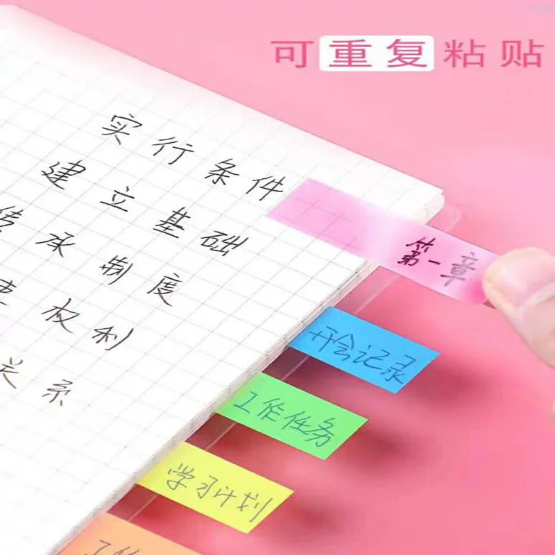 100/200 листов Корея ins флуоресцентная пластиковая пленка индекс показывает Пепси