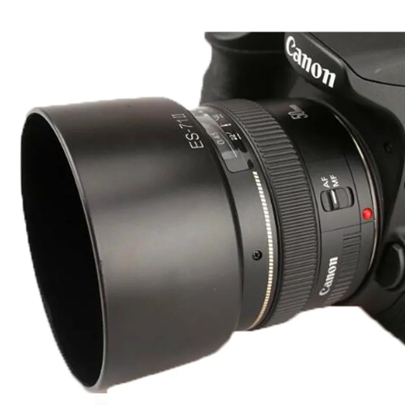 Новинка фотообъектив Foleto EF50 мм бленда с байонетным разъемом ES71II для Canon EF 50 f/1 4 USM |
