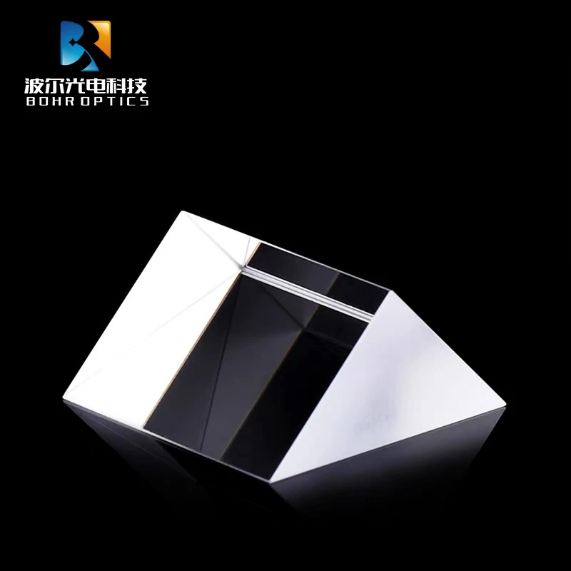 

Isosceles Right Angle Prism 45 Degree 20*20*10mm (K9) Optical Components Glass for Precision Optical Instruments No Coating