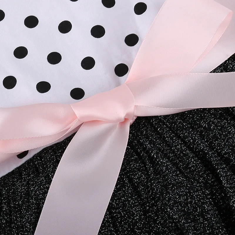 Детское платье на весну и осень новое принцессы в европейском американском стиле