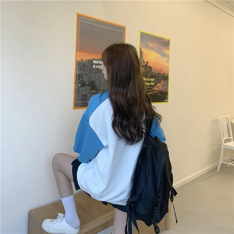 Design Double-Layer Sleeves Abstract Mid-Length Bathroom Rac | Женская одежда