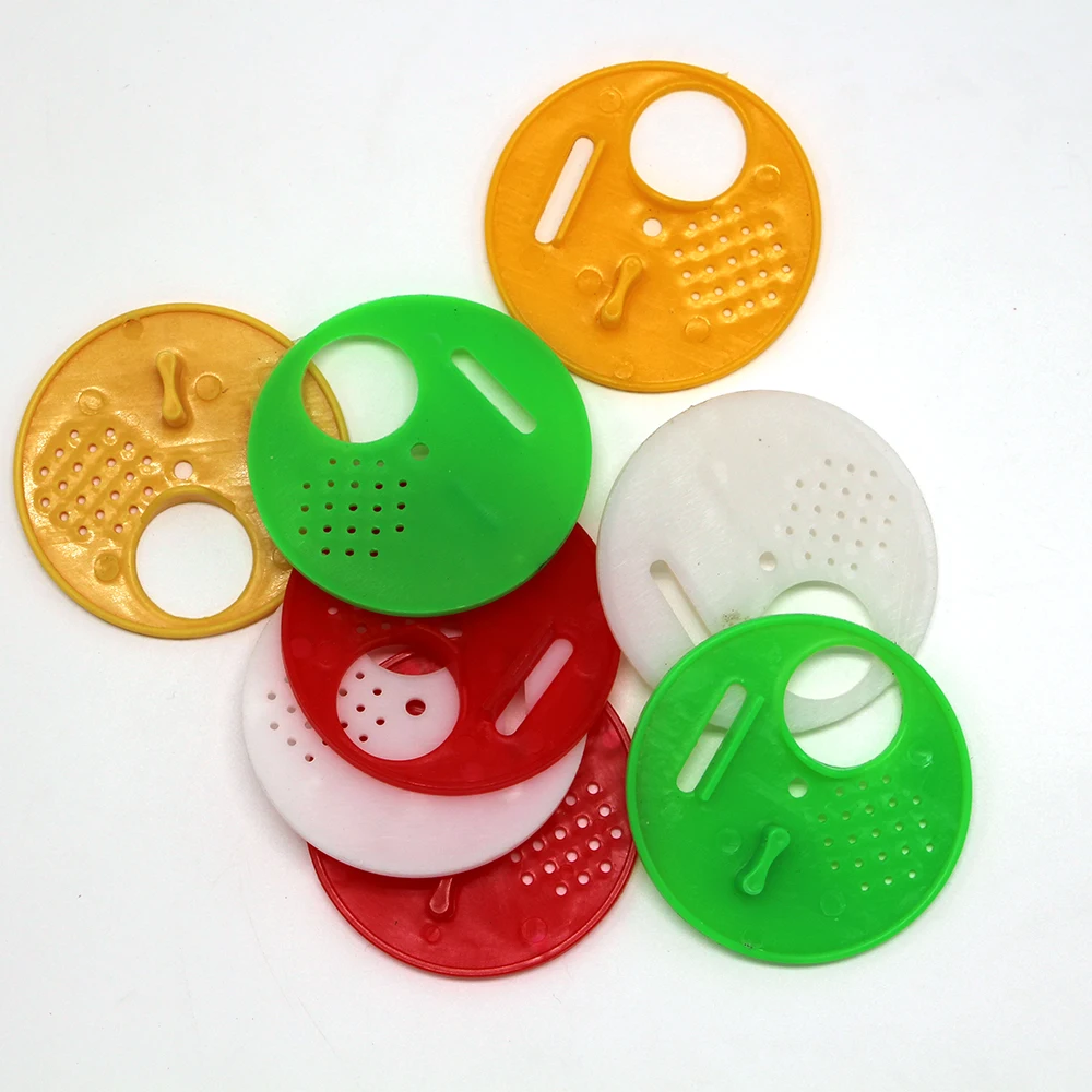 

16PCS Beekeeping Plastic Beehive Door Round Single Bee Exit Hive Vent Entrance Ventilation Gate Nest Tools Equipment Supplies