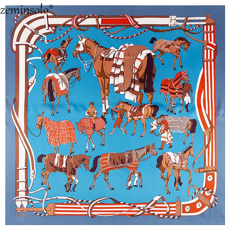 Рисунок 6 - Женская бандана, квадратный шелковый