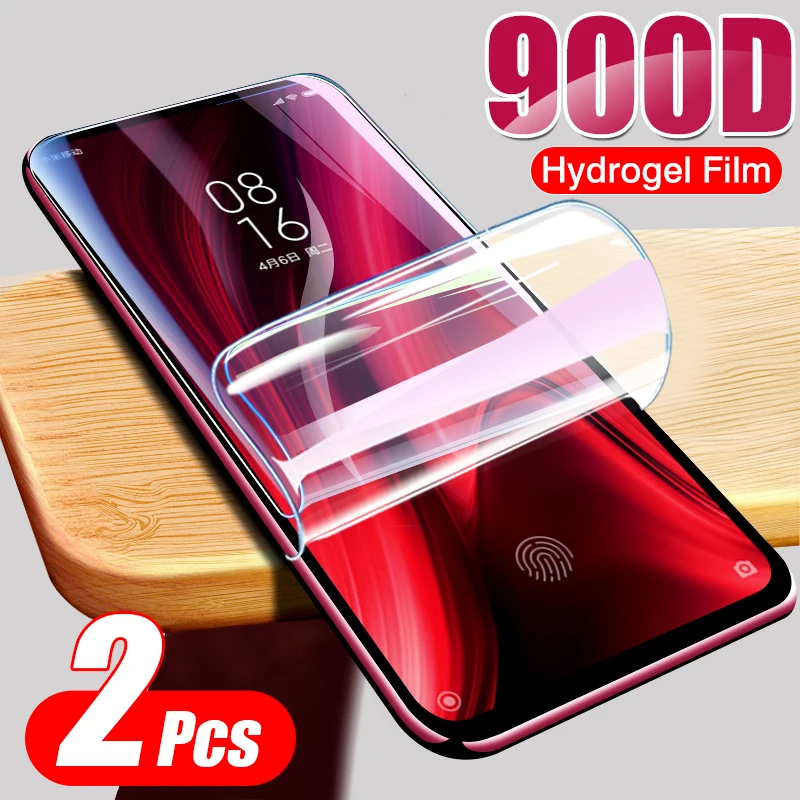 Гидрогелевая пленка без стекла для Xiaomi Redmi Note 8 Pro 7 9S 8T 5 9 K30 9A poco x3 nfc F2 Mi 11 10 Lite 9T ultra M3