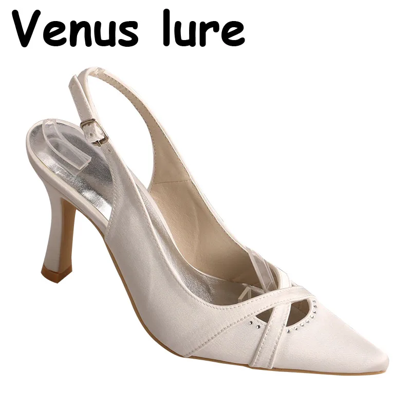 

Женские туфли на тонком каблуке, с острым носком