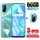 Стекло для Oppo Realme 7 pro Передняя Задняя камера Гидрогелевая пленка 1-3 шт. защитный экран Объектив для realme 7 v5 5G для 7 Pro пленка