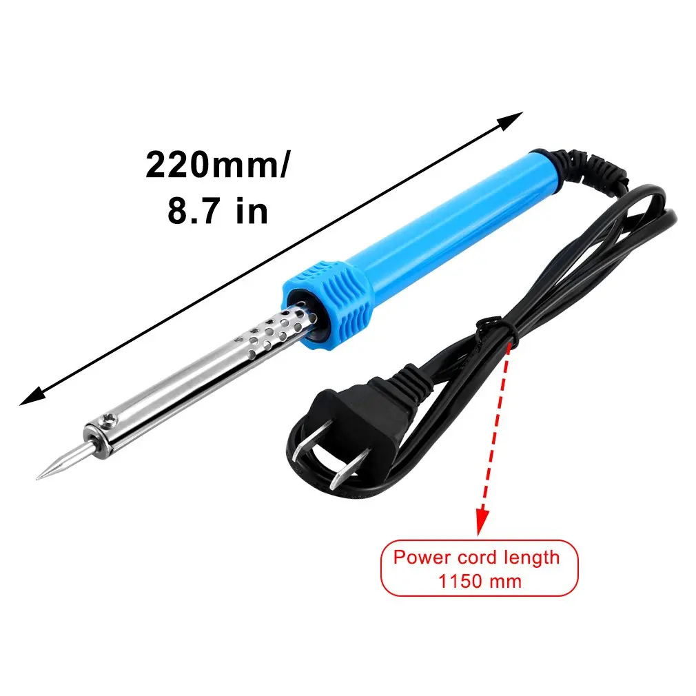 

30W/40W/60W Electric Soldering Iron High Temperature Solder Welding Gun Tool Electric Iron Pencil Welding Tip US Plug