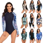 Слитный купальник Rashguard для серфинга и дайвинга, купальный костюм на заказ, сексуальный купальник для серфинга с длинными рукавами, женский купальник