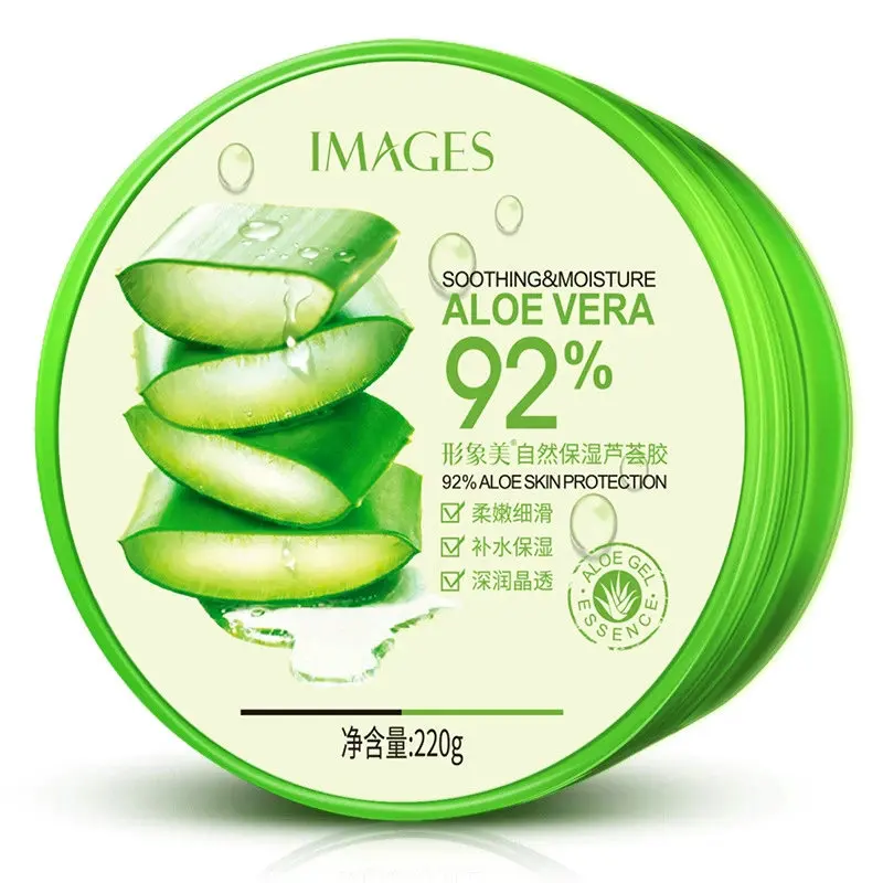 

92% Natural Organic Aloe Vera Gel For Face Skin Extract Sunburn Soothing Aloe Vera Gel