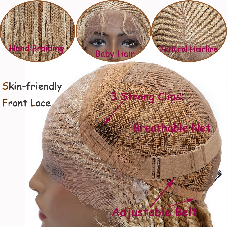 Парик для волос Моя леди синтетические косички с кудрявыми концами 28 дюймов |