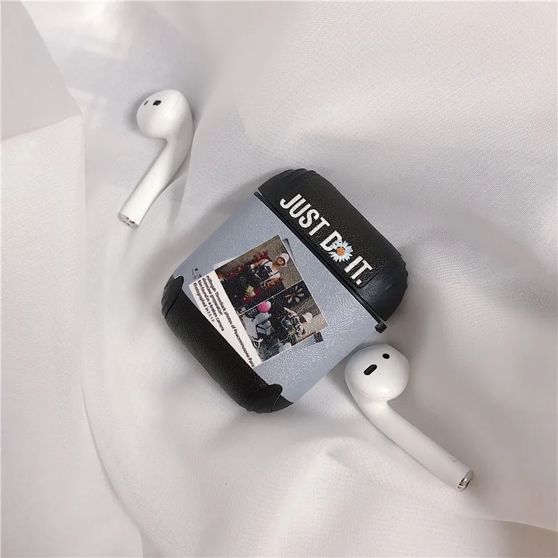 

New 2021 New chrysanthemum pattern silicone wireless bluetooth earphone protective case for airpods1 2 earphone accessories