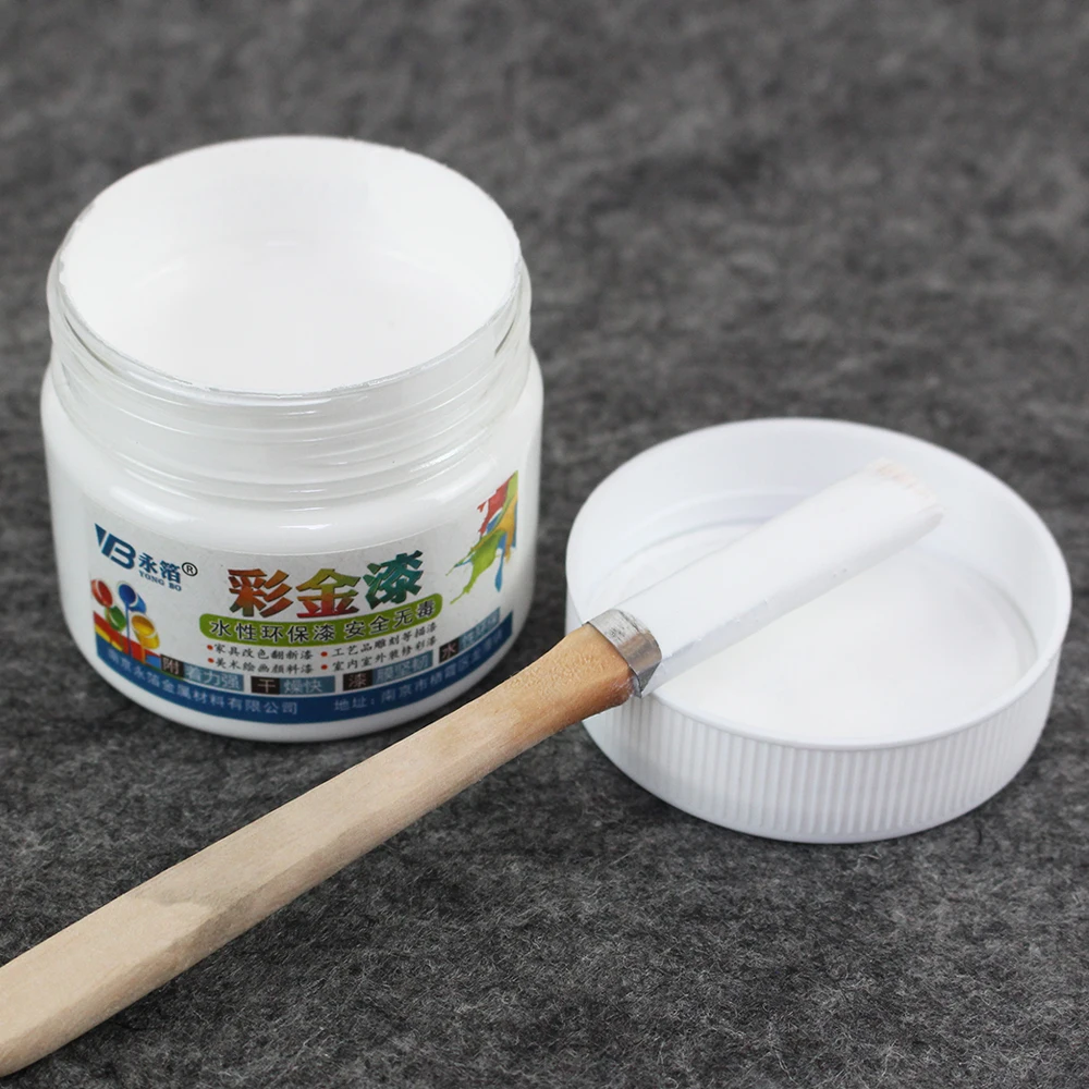 Белая краска 100 г лак для краски на водной основе мебель железные двери