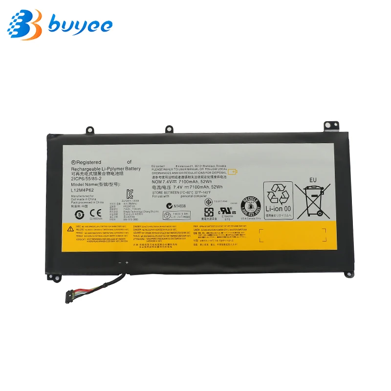 Оригинальный новый аккумулятор L12L4P62 L12M4P62 для Lenovo IdeaPad U430P Touch U430 U430p U530 52Wh 7 4 В |