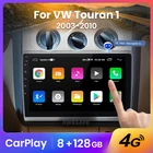 Автомагнитола AWESAFE, мультимедийный видеоплеер на Android 10 для Volkswagen VW Touran 1 2003-2010, 2 din dvd